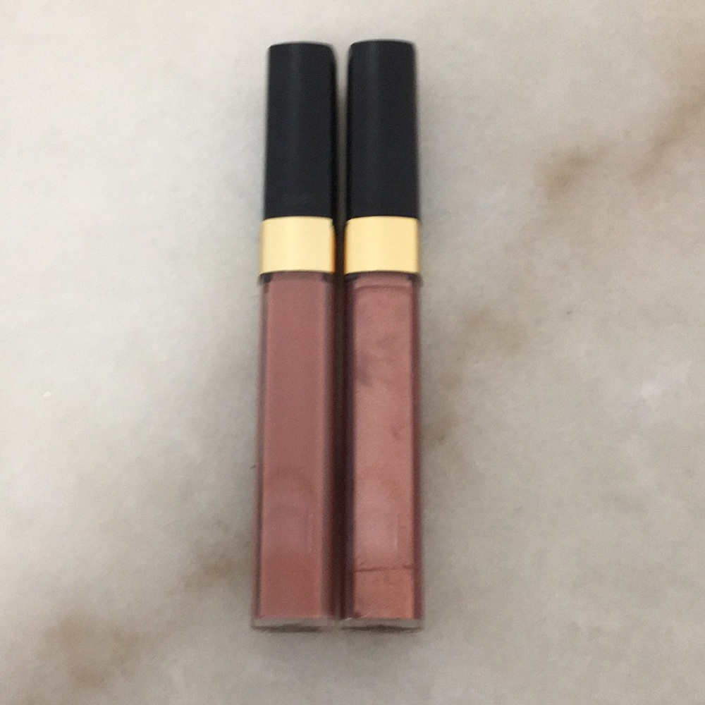 Chanel Glossimer x2 Nude & Copper